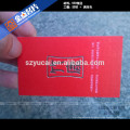 Silk screen embossing print your business cards